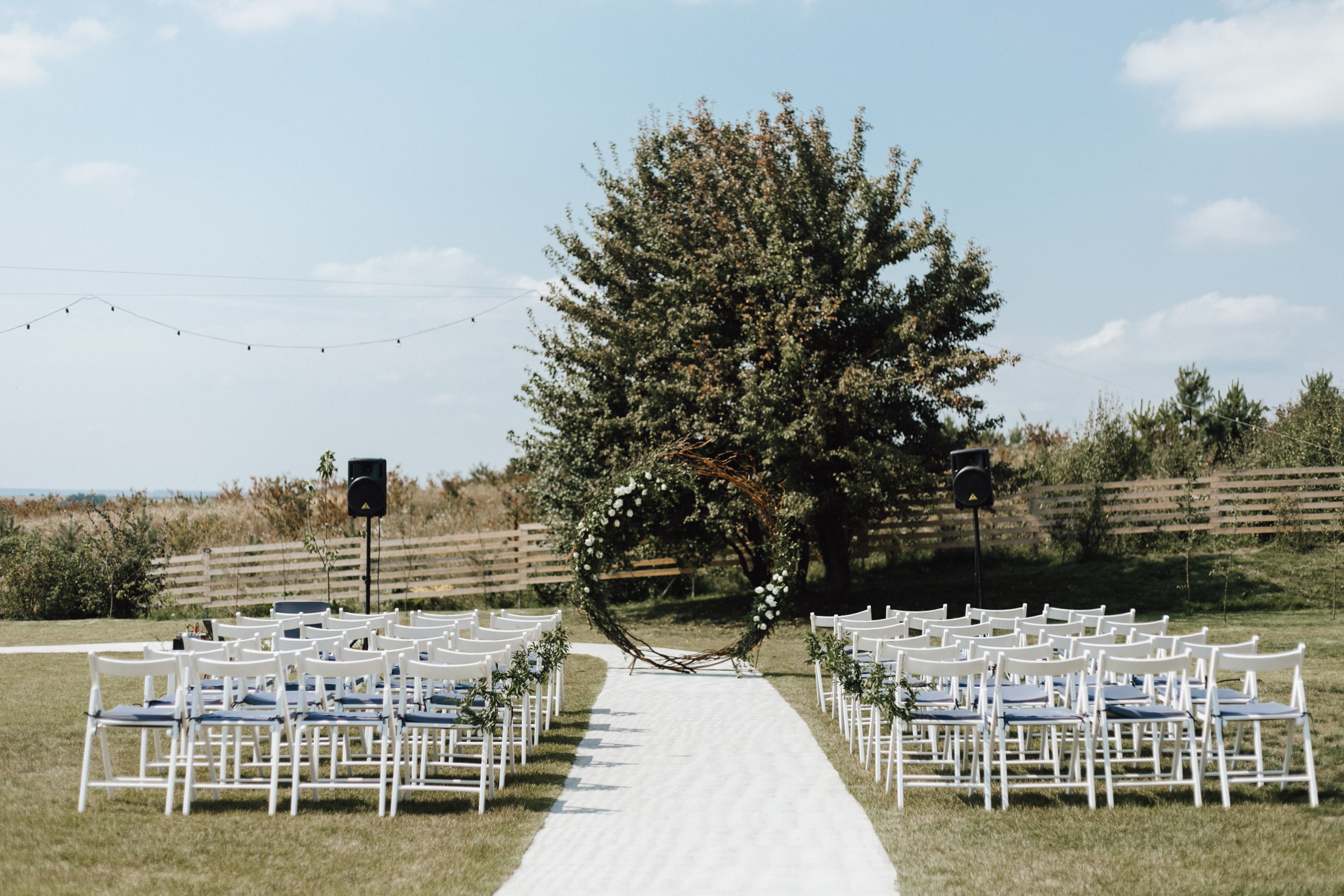 Hilltop ceremony site on Whiskey Mansion Ranch, Butler Missouri